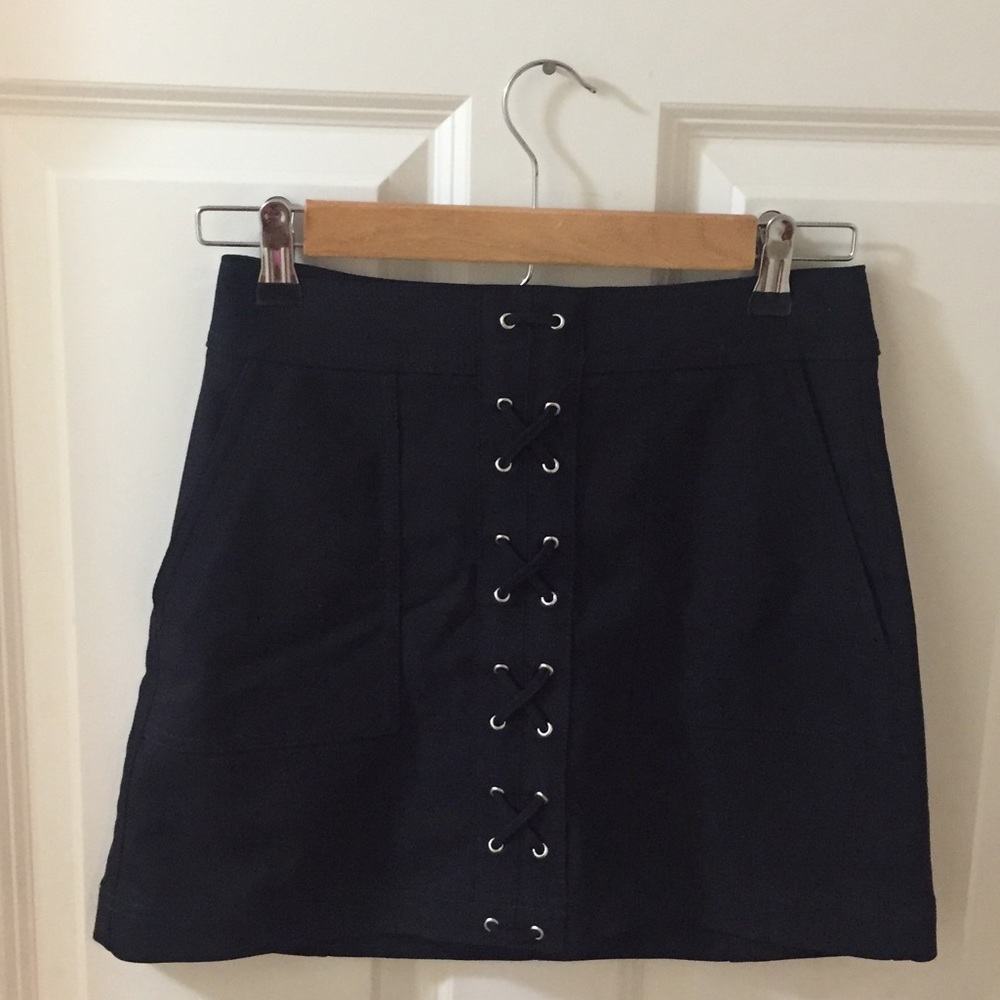 Express Black Skirt NWT
